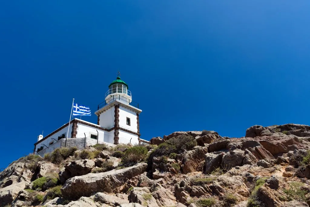 Akrotiri Lighthouse Santorini