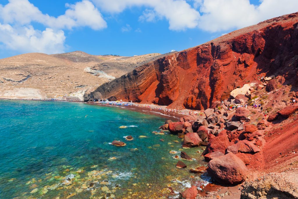 Red Beach Santorini