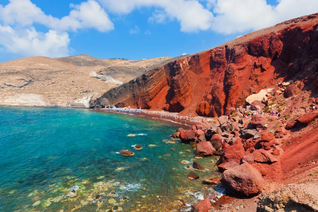 Red Beach Santorini