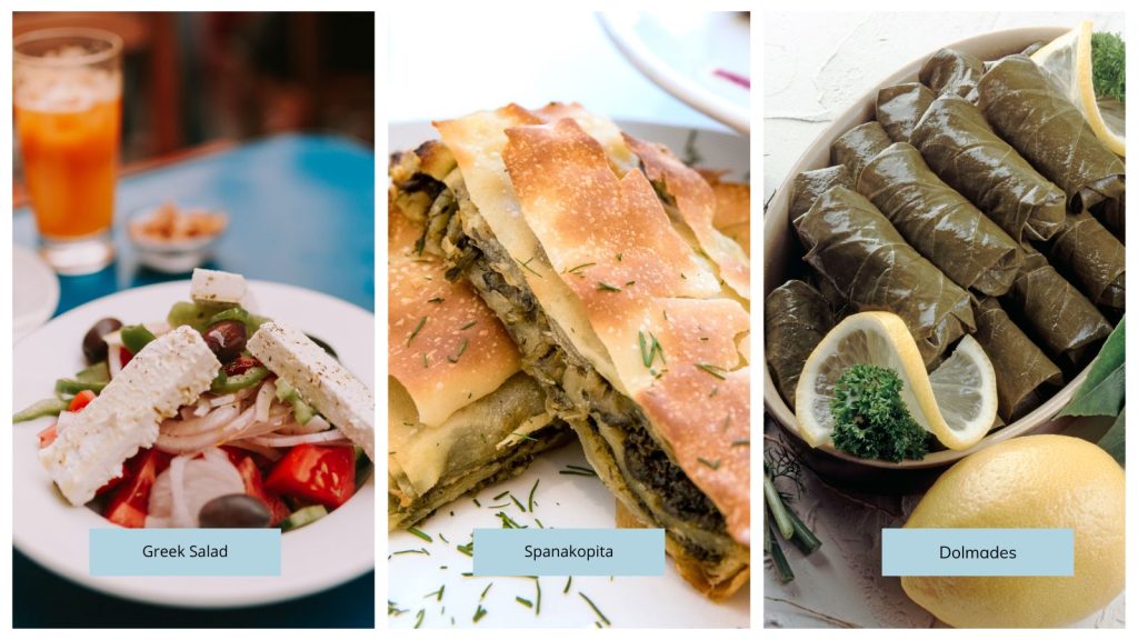 Halal Greek Vegeterian dishes you can try as Muslim travelers to Greece